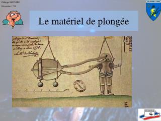 Le matériel de plongée