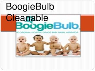 BoogieBulb Cleanable