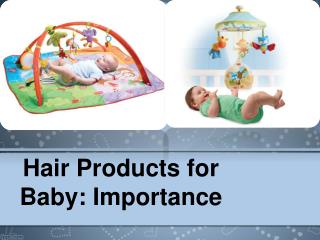 Hair Products for Baby