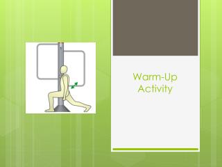 Warm-Up Activity