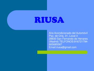 RIUSA