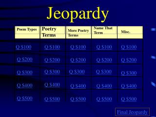 Jeopardy