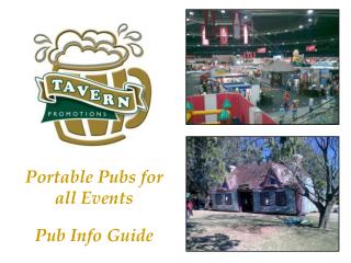 Portable Pubs for all Events Pub Info Guide