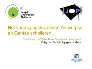 Het verenigingsleven van Antwerpse en Gentse scholieren