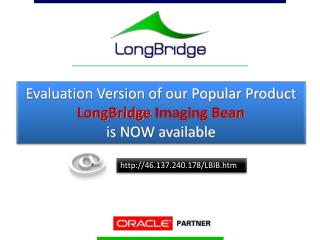 Evaluation Version of our Popular Product LongBridge Imaging Bean is NOW available