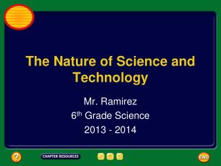 The Nature of Science and Technology