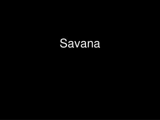 Savana