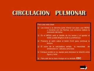 CIRCULACION PULMONAR
