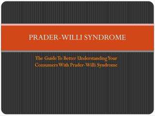 PRADER-WILLI SYNDROME