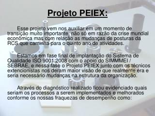 Projeto PEIEX: