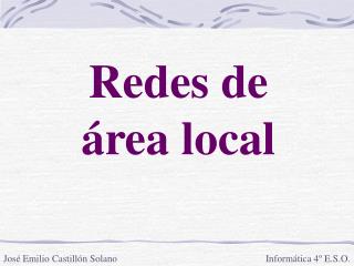 Redes de área local