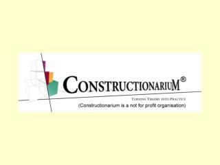 Constructionarium: dreams, teams and learning