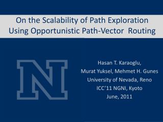 On the Scalability of Path Exploration Using Opportunistic Path-Vector Routing