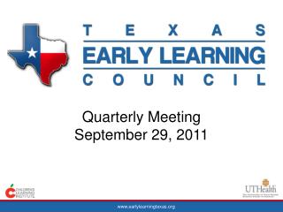Quarterly Meeting September 29, 2011
