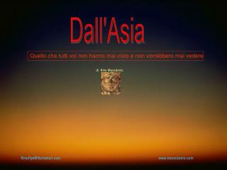 Dall'Asia