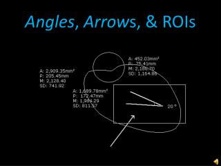 Angles , Arrow s, &amp; ROIs