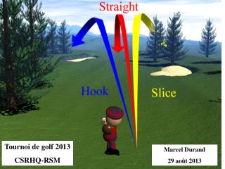 Tournoi de golf 2013 CSRHQ-RSM