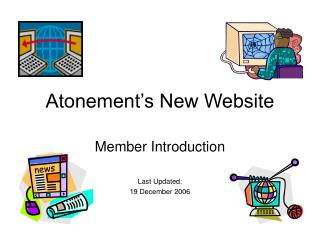 Atonement’s New Website