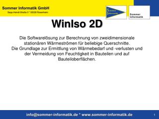 WinIso 2D