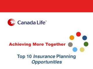 Top 10 Insurance Planning Opportunities