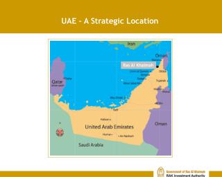UAE – A Strategic Location