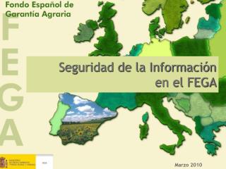 Seguridad de la Información en el FEGA