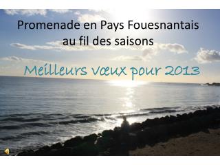 Promenade en Pays Fouesnantais au fil des saisons