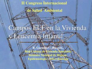 II Congreso Internacional de Salud Ambiental