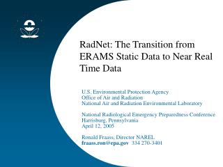 U.S. Environmental Protection Agency Office of Air and Radiation