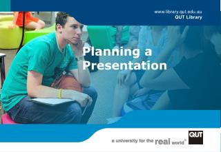 Planning a Presentation