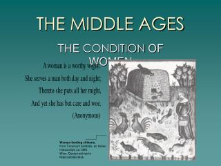 THE MIDDLE AGES