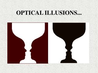 OPTICAL ILLUSIONS...