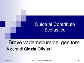 Guida al Contributo Scolastico