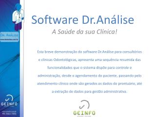 Software Dr.Análise