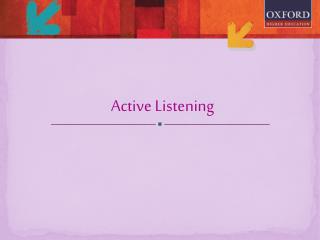 Active Listening