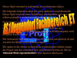 Wer wird Profi