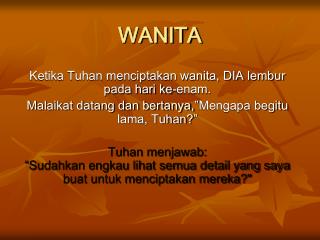 WANITA