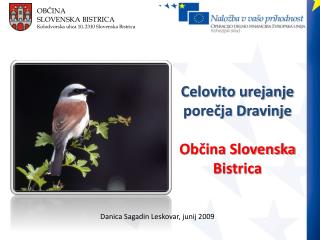OBČINA SLOVENSKA BISTRICA Kolodvorska ulica 10, 2310 Slovenska Bistrica