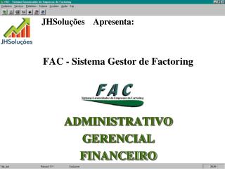 FAC - Sistema Gestor de Factoring