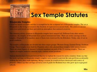 Sex Temple Statutes