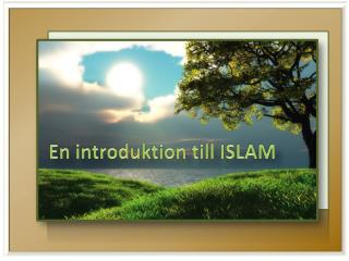 En i ntroduktion till ISLAM