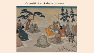 Ce que Nichiren dit des six paramitas