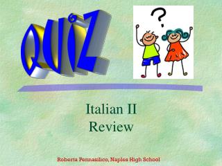 Italian II Review