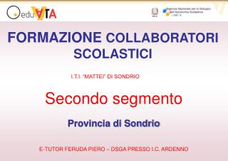 FORMAZIONE COLLABORATORI SCOLASTICI