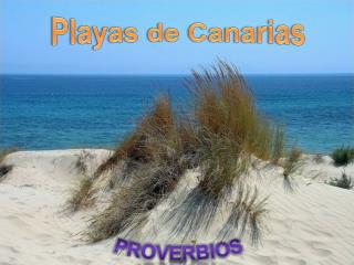 Playas de Canarias