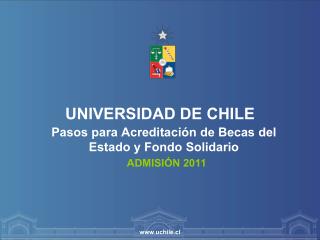 UNIVERSIDAD DE CHILE