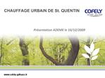 CHAUFFAGE URBAIN DE St. QUENTIN