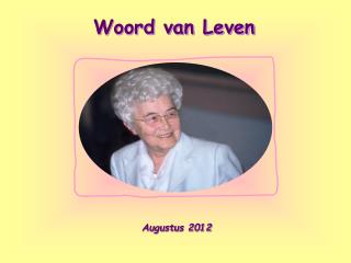 Woord van Leven