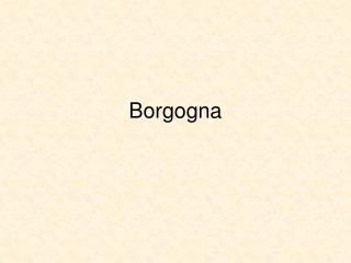 Borgogna