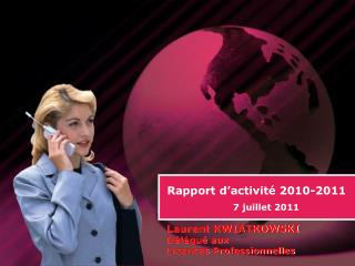 Rapport d’activité 2010-2011